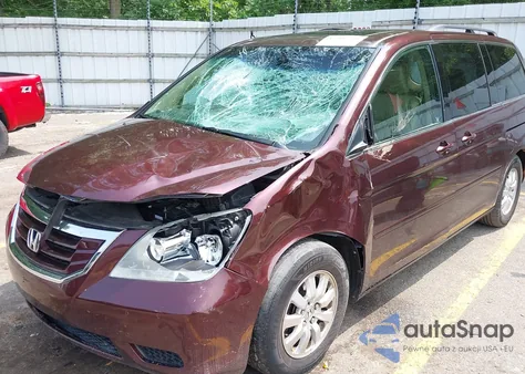 2008 Honda Odyssey Ex-L from USA, damaged, VIN 5FNRL38728B114726